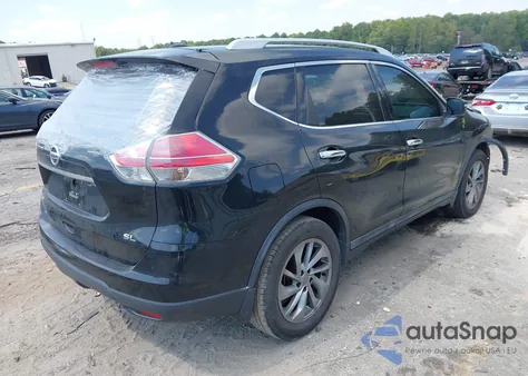 2015 Nissan Rogue Sl z USA, uszkodzony, nr VIN 5N1AT2MTXFC905540